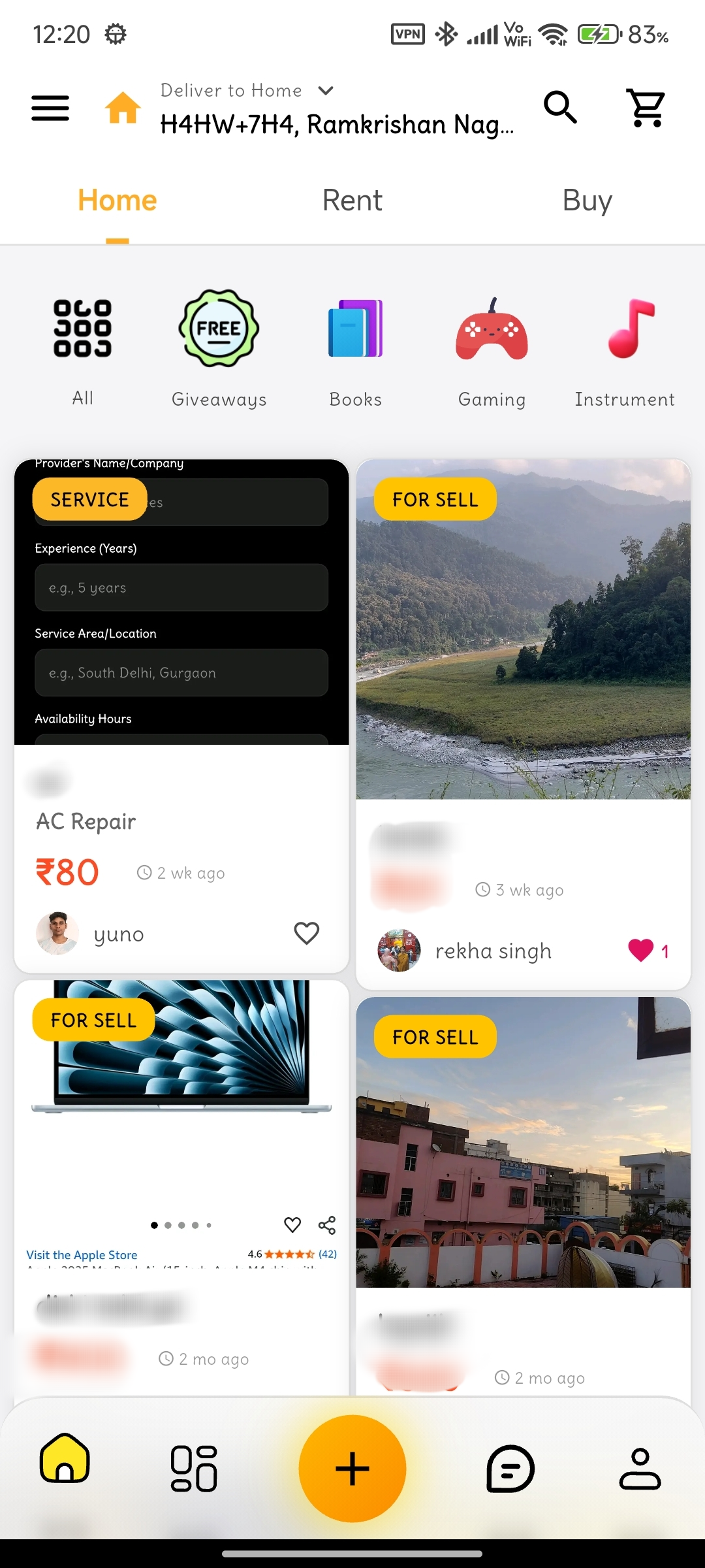 Home Demo Screenshot
